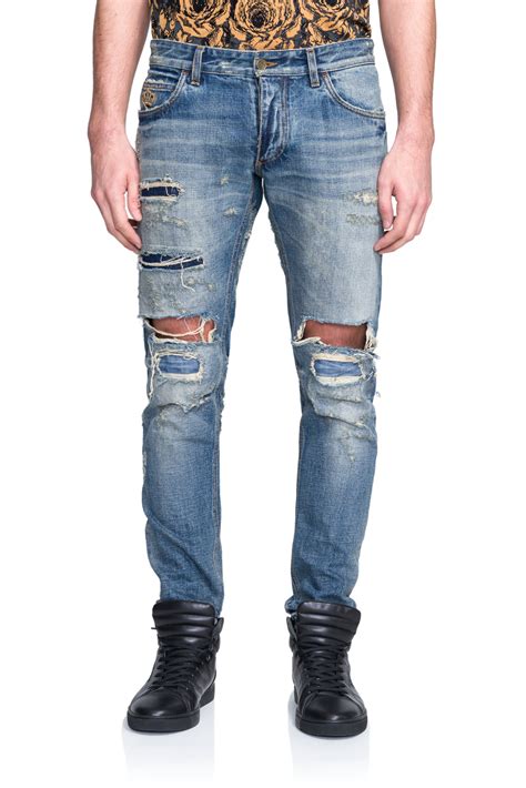 jeans dolce gabbana|dolce gabbana distressed jeans.